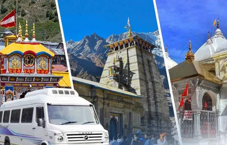 Char Dham Yatra by Tempo Traveller
